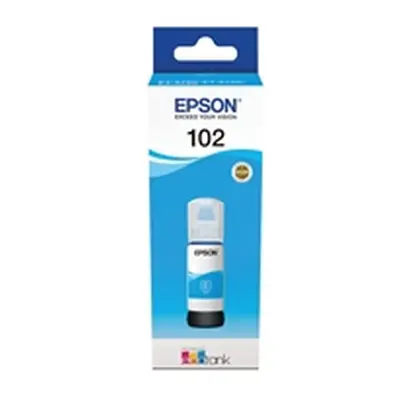 Epson 102 Ink Bottle Ecotank Cyan C13T03R240