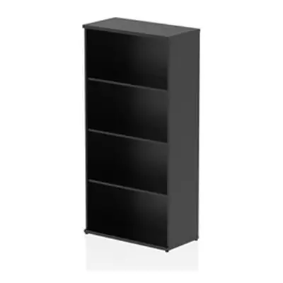 Impulse 1600mm Bookcase Black