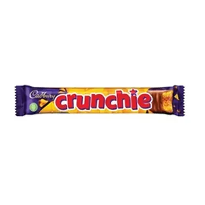 Cadbury Crunchie Milk Chocolate/Honeycomb Bar 40g (Pack of 48) 100140