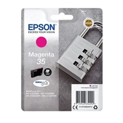 Epson 35 Ink Cartridge DURABrite Ultra Padlock Magenta C13T35834010