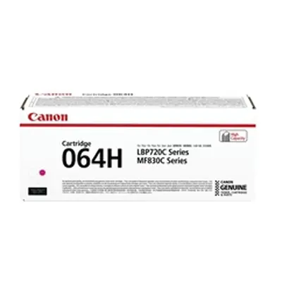 Canon 064H Toner Cartridge High Yield Magenta 4934C001