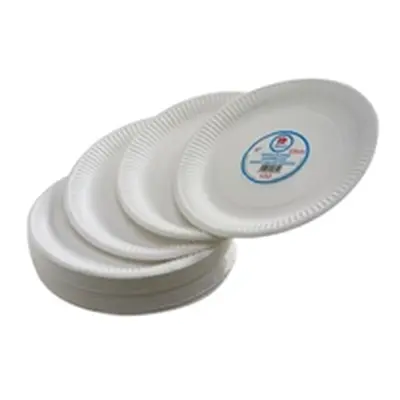 Paper Plate 7 Inch White (100 Pack) 0511040