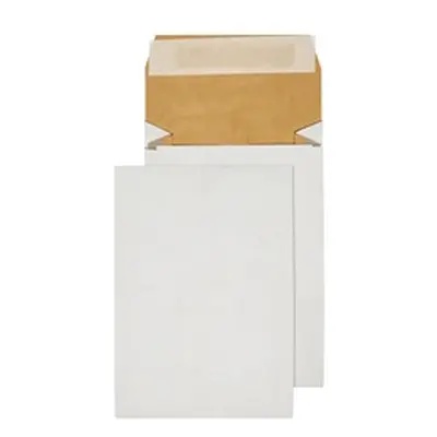 Q-Connect Padded Gusset Envelopes C5 Peel and Seal White (100 Pack)