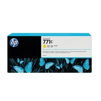 HP 771C DesignJet Ink Cartridge 775-ml Yellow B6Y10A