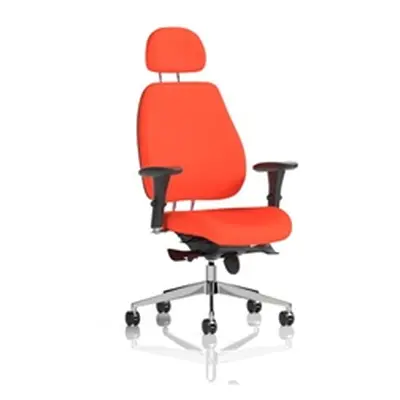 Chiro Plus Bespoke Colour Tabasco Orange With Headrest