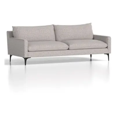 Emmy Cushioned 3 Seater Sofa Light Grey