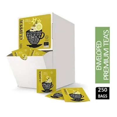 Clipper Organic Infusion Lemon & Ginger 250 Envelopes