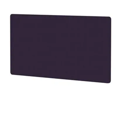 Air Screen for B2B Desk 1600x800mm Bespoke Tansy Purple Fabric