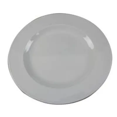 White 250mm Porcelain Plate (6 Pack)