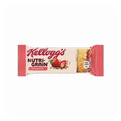 Kellogg's Strawberry Nutrigrain Breakfast Bars 37g (Pack of 25)