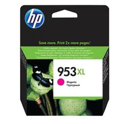 HP 953XL High Yield Magenta Original Ink Cartridge (F6U17AE)