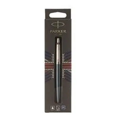 Parker Jotter Waterloo Blue Chrome Trim Ballpoint Pen Hangsell