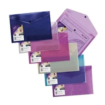 Snopake Polyfile Lite A4 Assorted (5 Pack)