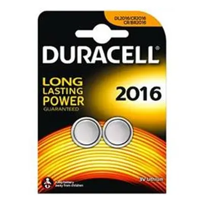 Duracell Lithium Battery Pack of 2 - DL2016B2