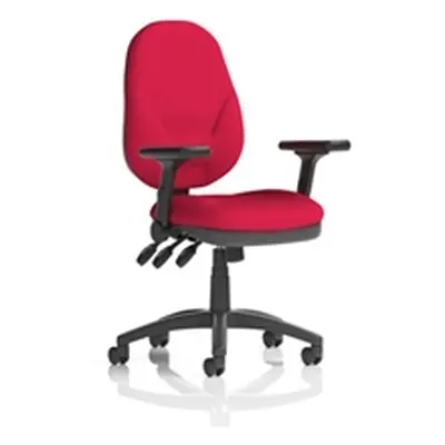 Eclipse Plus XL Operator Chair Bergamot Cherry Adjustable Folding Arms