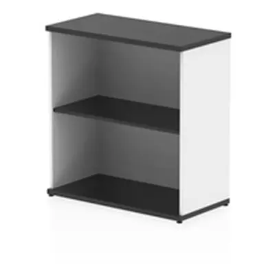 Impulse 800mm Bookcase Black and White