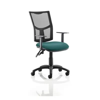 Eclipse II Lever Task Operator Chair Black Mesh Back With - KCUP1015