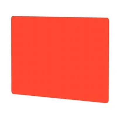 Air Screen for B2B Desk 1200x800mm Bespoke Tabasco Orange Fabric