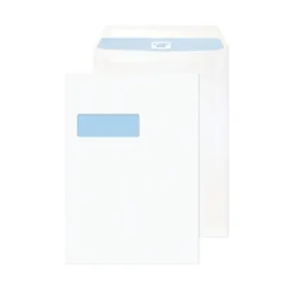 Q-Connect C4 Envelope Window Self Seal 90gsm White (75 Pack) KF07561