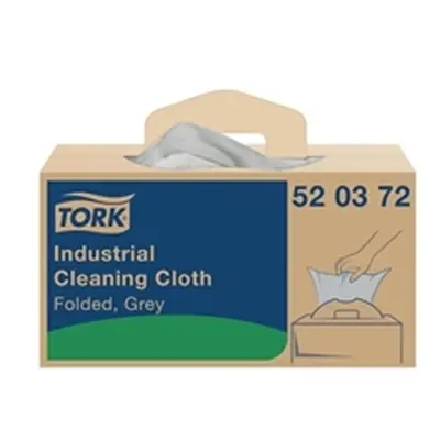 Tork Industrial Cleaning Cloth Grey (Pack of 210)520372