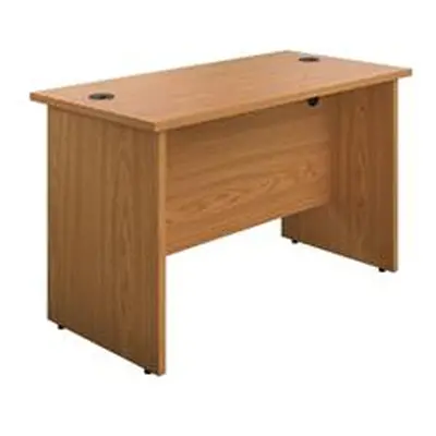 Mezzo Panel 1200 X 600 Rectangular Workstation - Oak - PAN1260RECNO