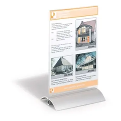 Durable Table Display PRESENTER A5 Clear