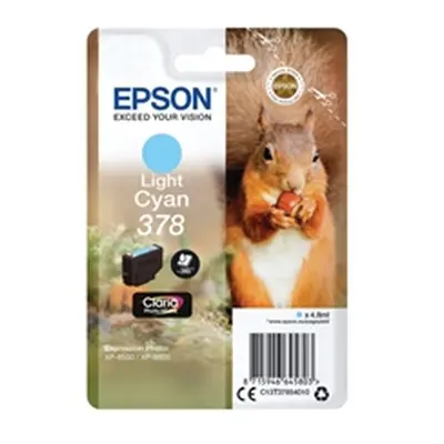 Epson 378 Ink Cartridge Claria Photo HD Squirrel Light Cyan