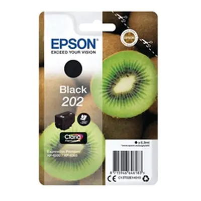 Epson 202 Premium Ink Claria Kiwi Black C13T02E14010