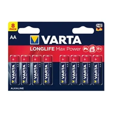 Varta Longlife Max Power AA Battery (8 Pack) 04706101418