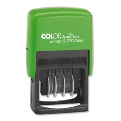 Colop Green Line S220 Date Stamp 12 Years Self-Inking - 105510