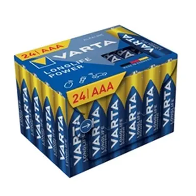 Varta Loglife Power AAA Alkaline Battery 1.5V (Pack of 24) 4903121134