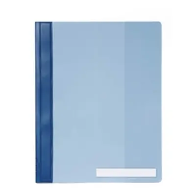 Durable Clear View A4+ Folder Blue