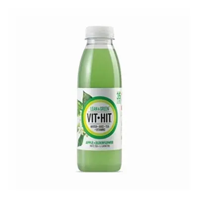 Vit-Hit Lean and Green Apple/Elderflower Bottle 500ml (Pack of 12)