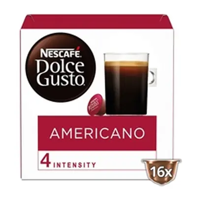 Nescafe Dolce Gusto Americano Coffee 3x16 Pods 136g (Pack of 48)