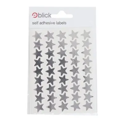 Blick Labels Metal Star Silver 14mm P135 02595 - RS025955