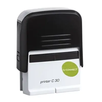 Q-Connect Voucher for Custom Self-Inking Stamp 35x12mm KF02110