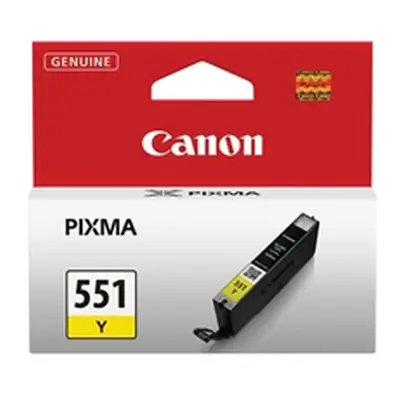 Canon CLI-551Y Inkjet Cartridge Yellow 6511B001