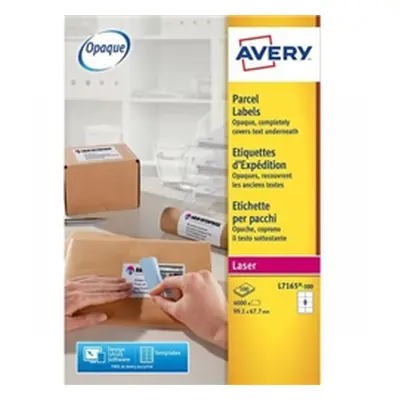 Avery Address Labels Laser 8/Sheet 99.1x67.7mm L7165-500 [4000 Labels]