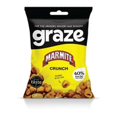 Graze Marmite Crunch 35g Pack of 10 3848