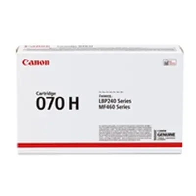 Canon 070 H Toner Cartridge High Yield Black 5640C002