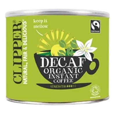 Clipper Fairtrade Organic Decaffeinated Coffee Tin 500g