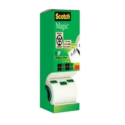 Scotch Magic Tape 810 Tower Pack 19mm x 33m (8 Pack) 8-1933R8