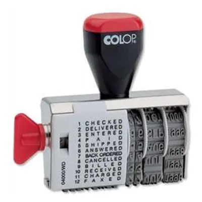 Colop 04000/WD Dial-A-Phrase-Dater Stamp - 108803