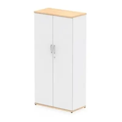 Impulse 1600mm Cupboard Maple and White