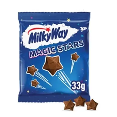 Mars Milky Way Magic Stars Milk Chocolate Bag 33g (Pack of 36) 100532