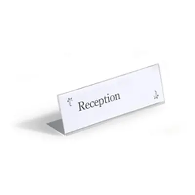 Durable Acrylic Name Plate 61x210mm