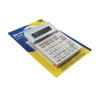 Sharp Calculator Euro Desktop Battery Solar-power Ref EL330ERB