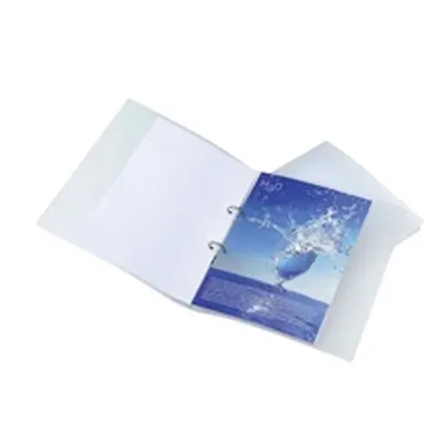 Rapesco ECO 25mm 2 Ring Binder A4 Clear (10 Pack)