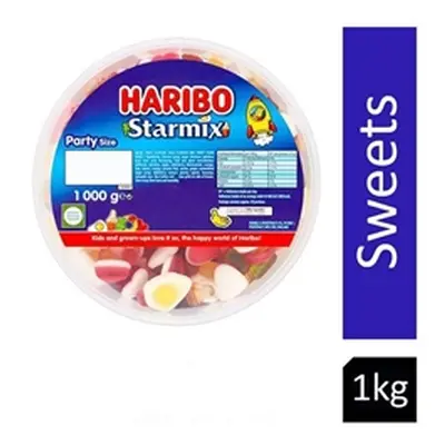 Haribo Starmix 1kg Drum - PACK (4)