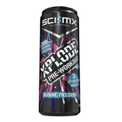 Sci-Mx Xplode Pre-Workout Can Atomic Passion 330ml (Pack of 12) P3239